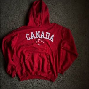 Red Canada Hoodie